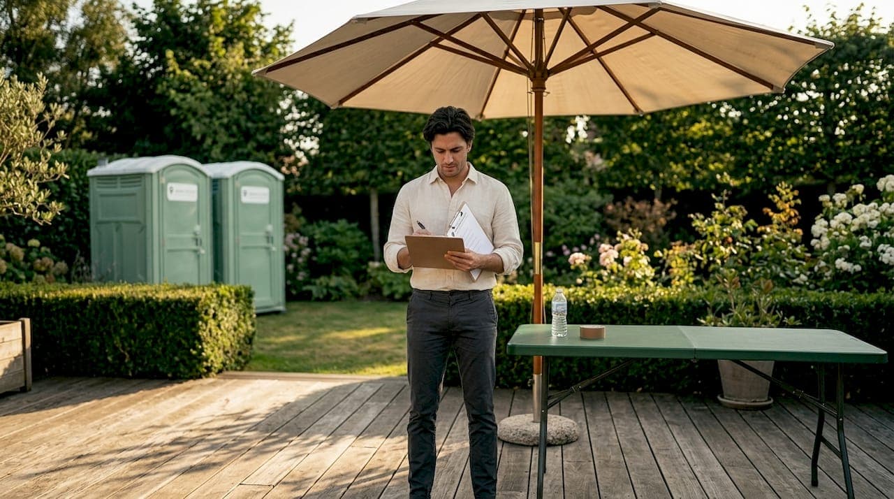 Combien coûte la location de toilettes pour une fête ?