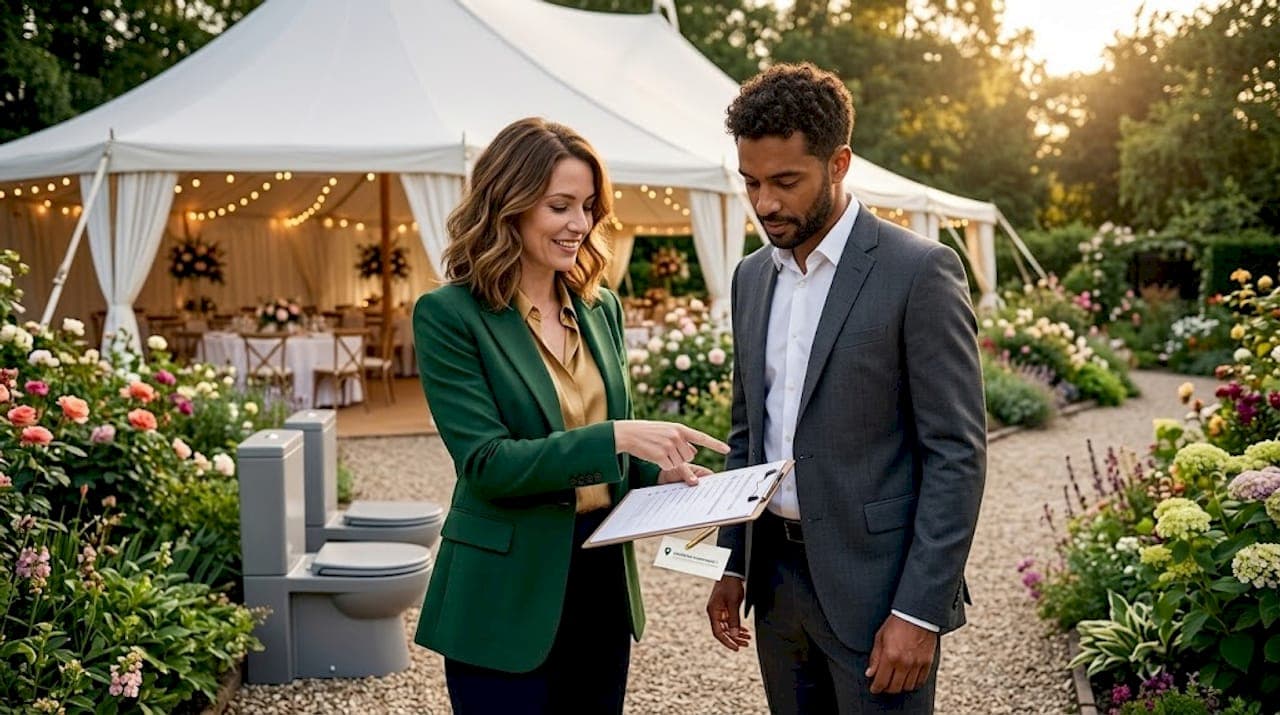 Sanitaires mariage sous tente : guide pour un confort optimal