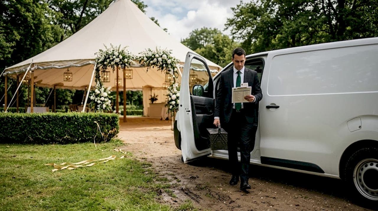 Livraison et installation de sanitaires pour mariage