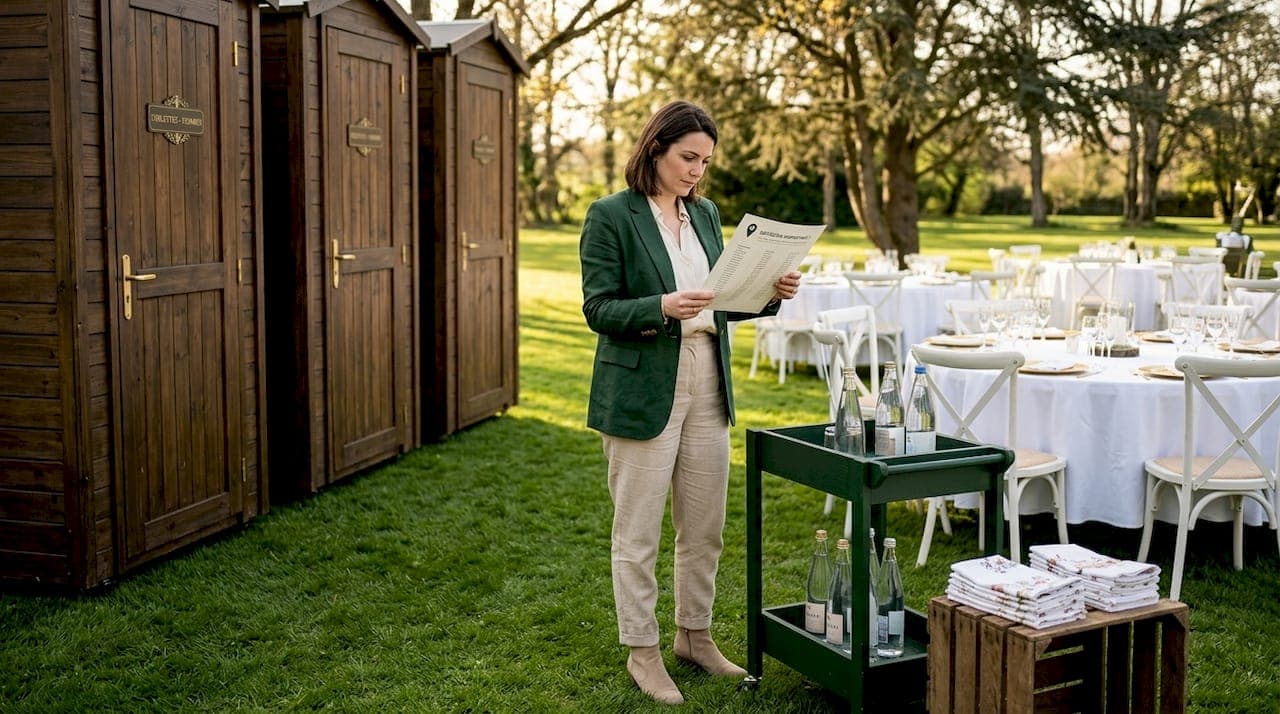 Sanitaires mariage plein air : nécessité et solutions