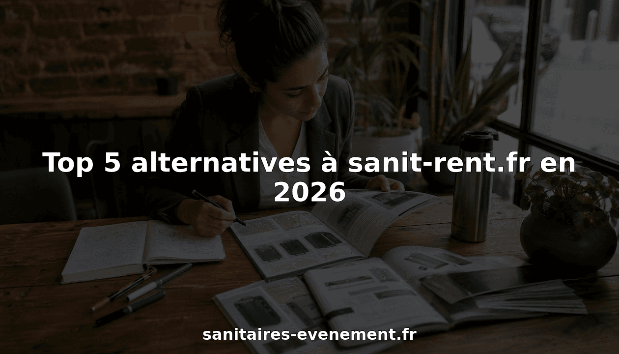 Top 5 alternatives à sanit-rent.fr en 2026