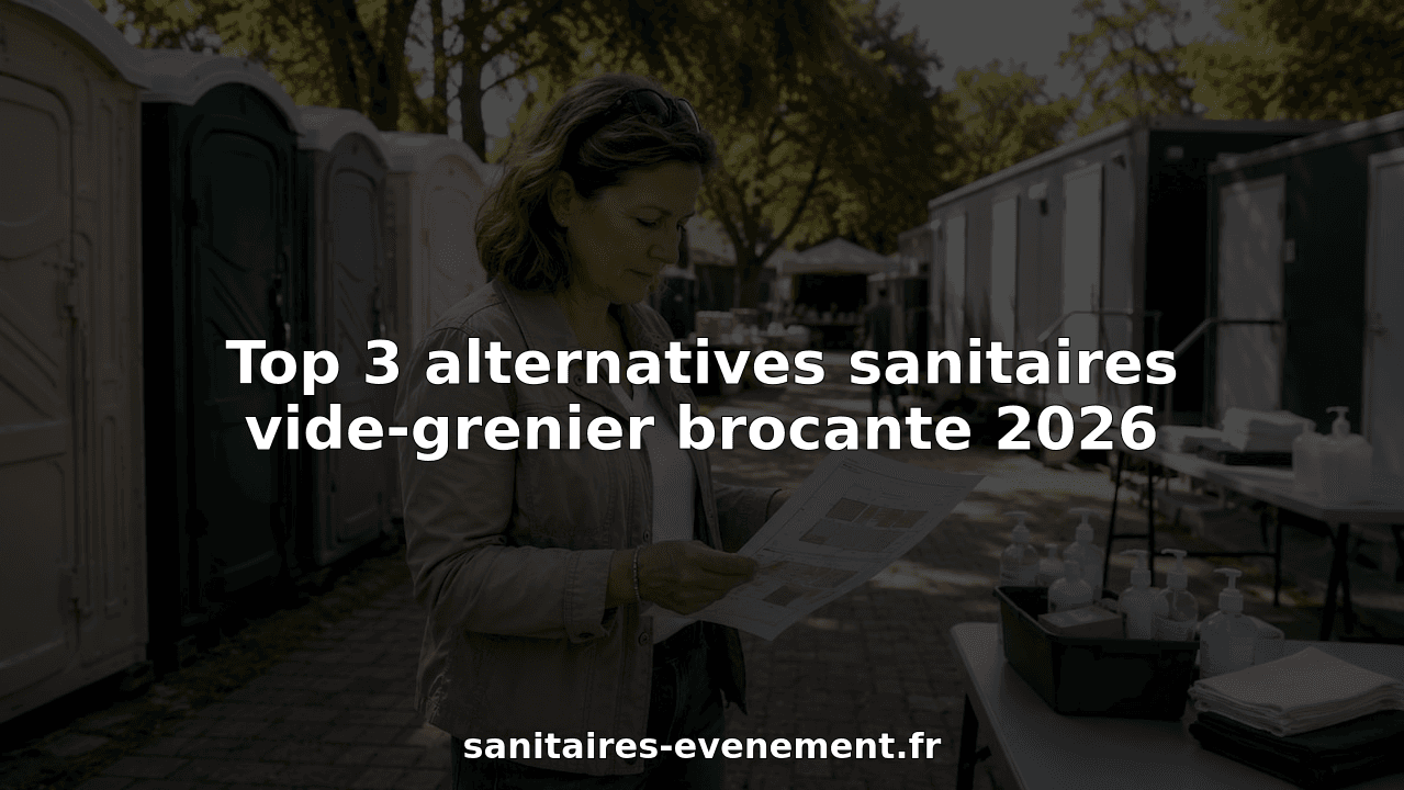 Top 3 alternatives sanitaires vide-grenier brocante 2026